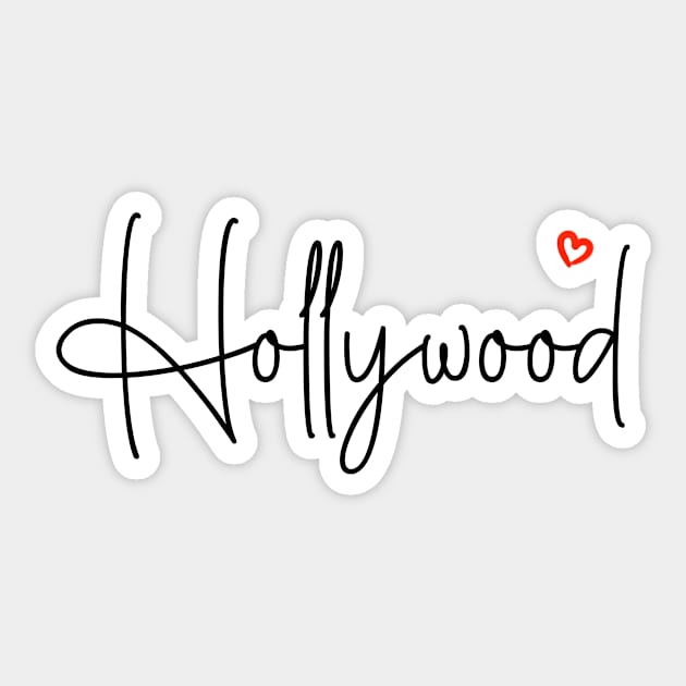 Hollywood Sticker by MBNEWS